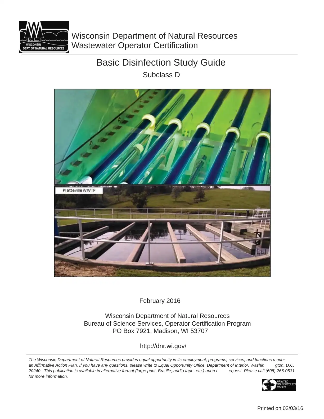 Basic Disinfection Study Guide