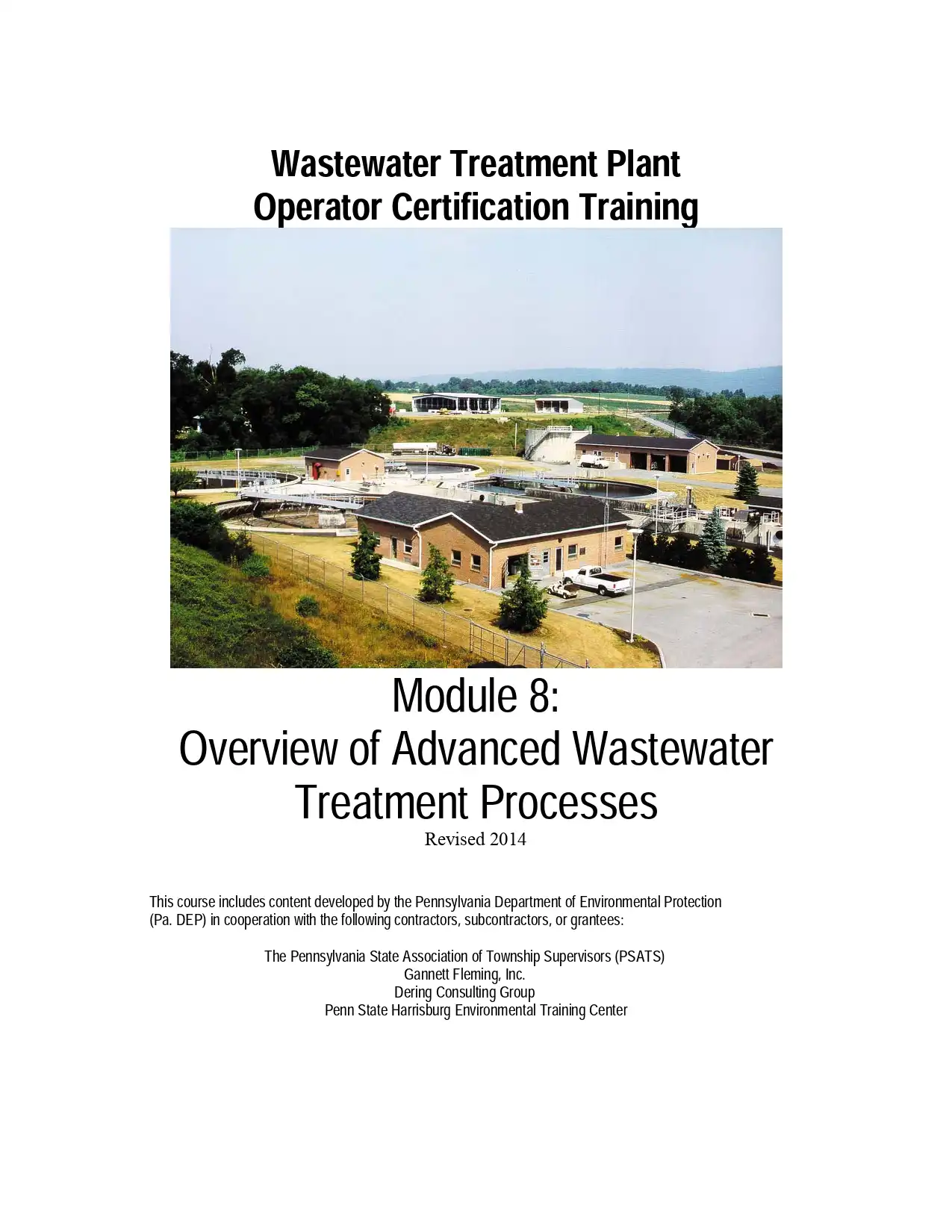 Advanced Wastewater Treatment