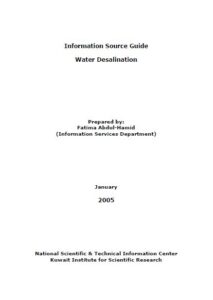 Information Source Guide Water Desalination