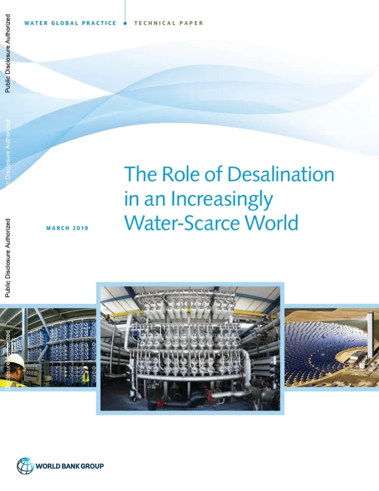 The Role Of Desalination In An Increasingly Water-Scarce World