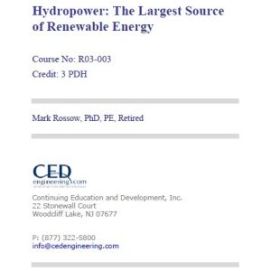 Hydropower The Largest Source  of Renewable Energy