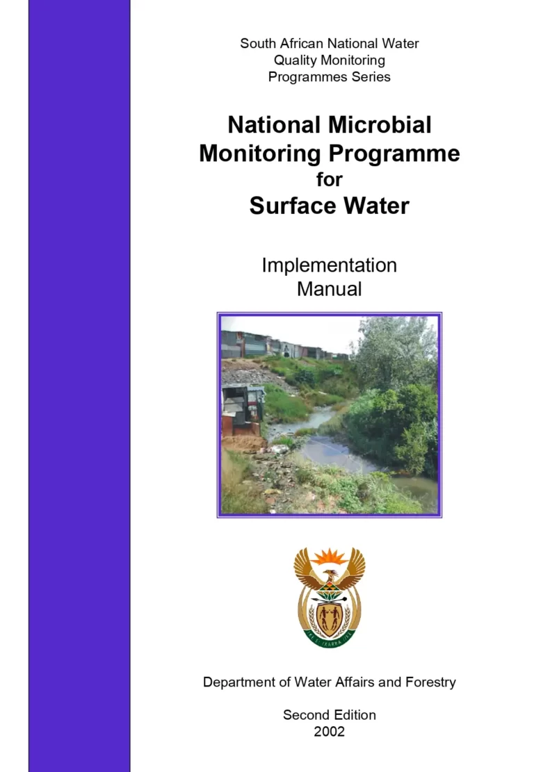 National Microbial Monitoring Programme for Surface Water
