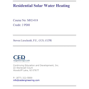 Residential Solar Water Heating