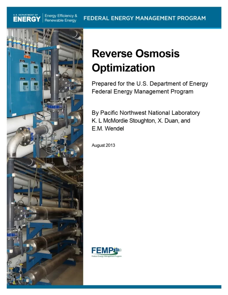 Reverse Osmosis Optimization