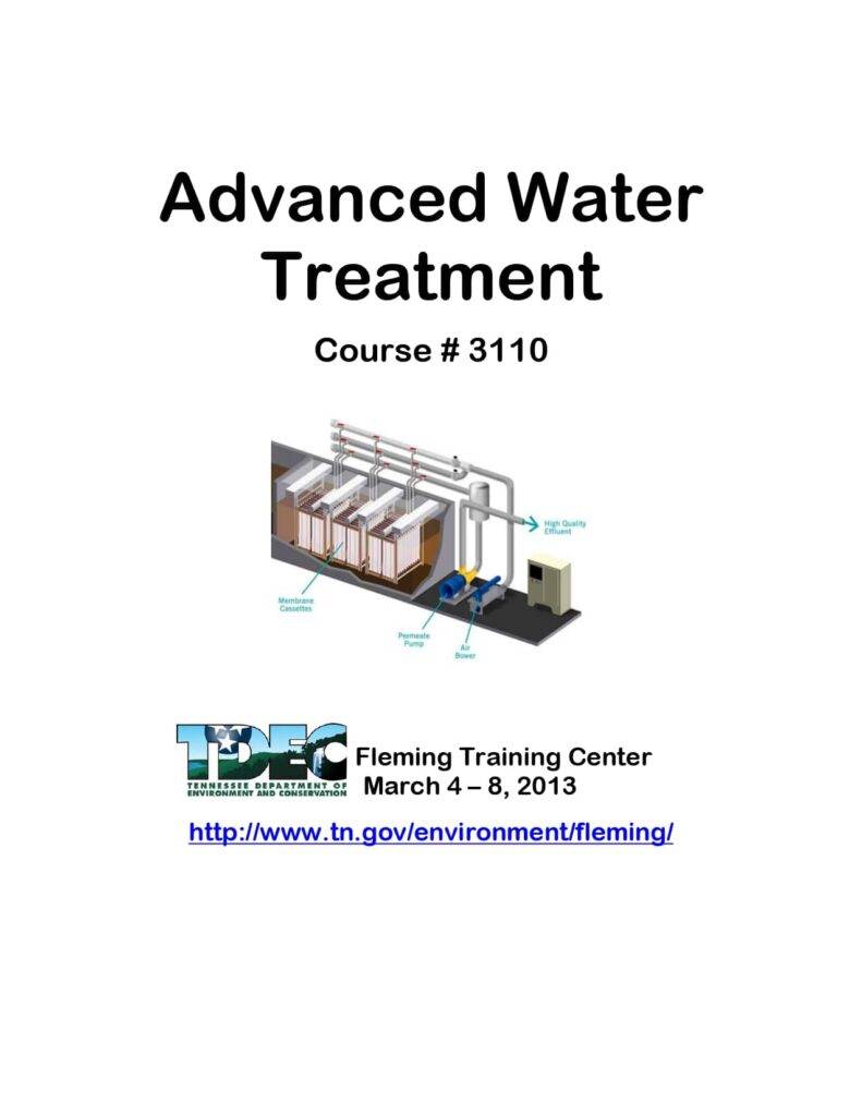 Advanced Water Treatment