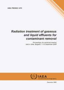 Radiation Treatment of gaseous and liquid Effluents for Contaminant Removal