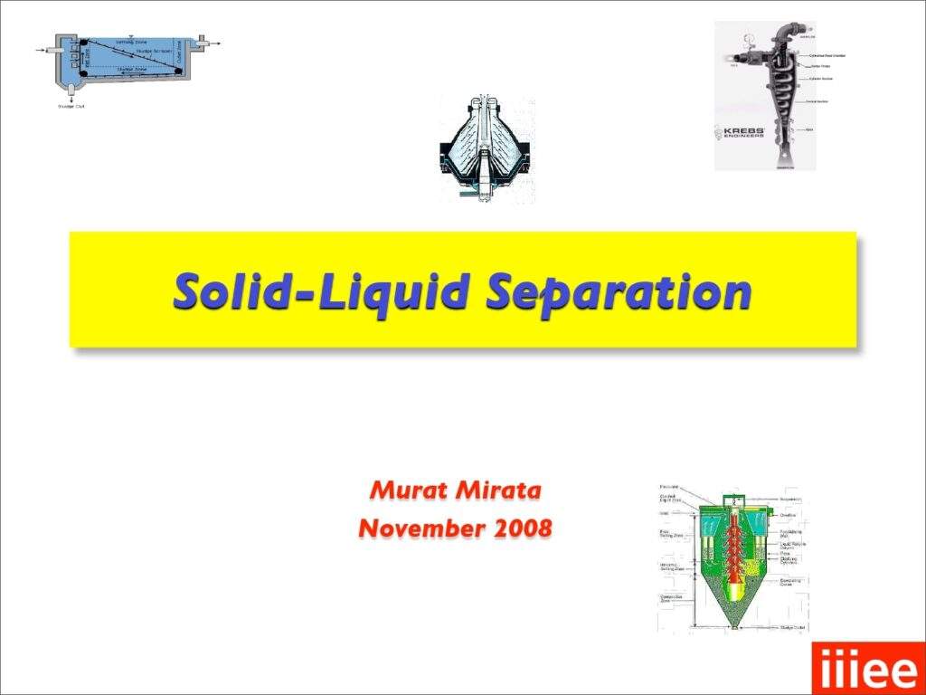 Solid-Liquid Separation