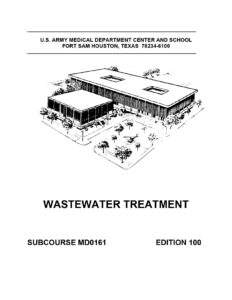 Wastewater Treatment
