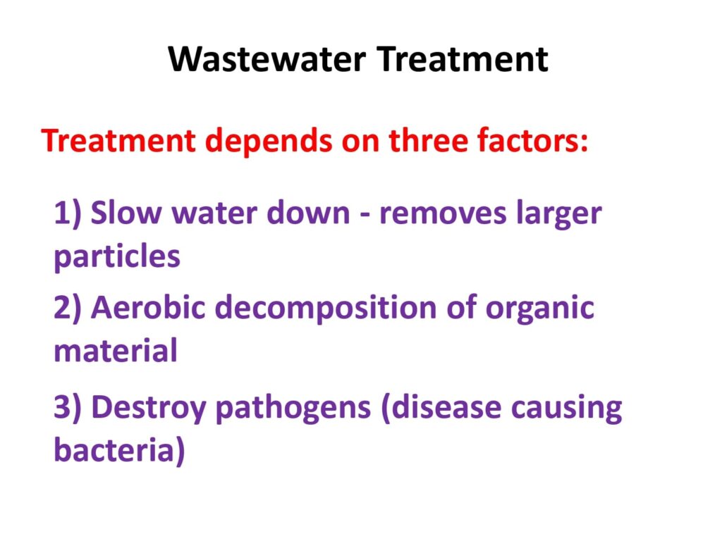 Wastewater Treatment
