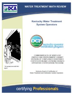 Water Treatment Math Review