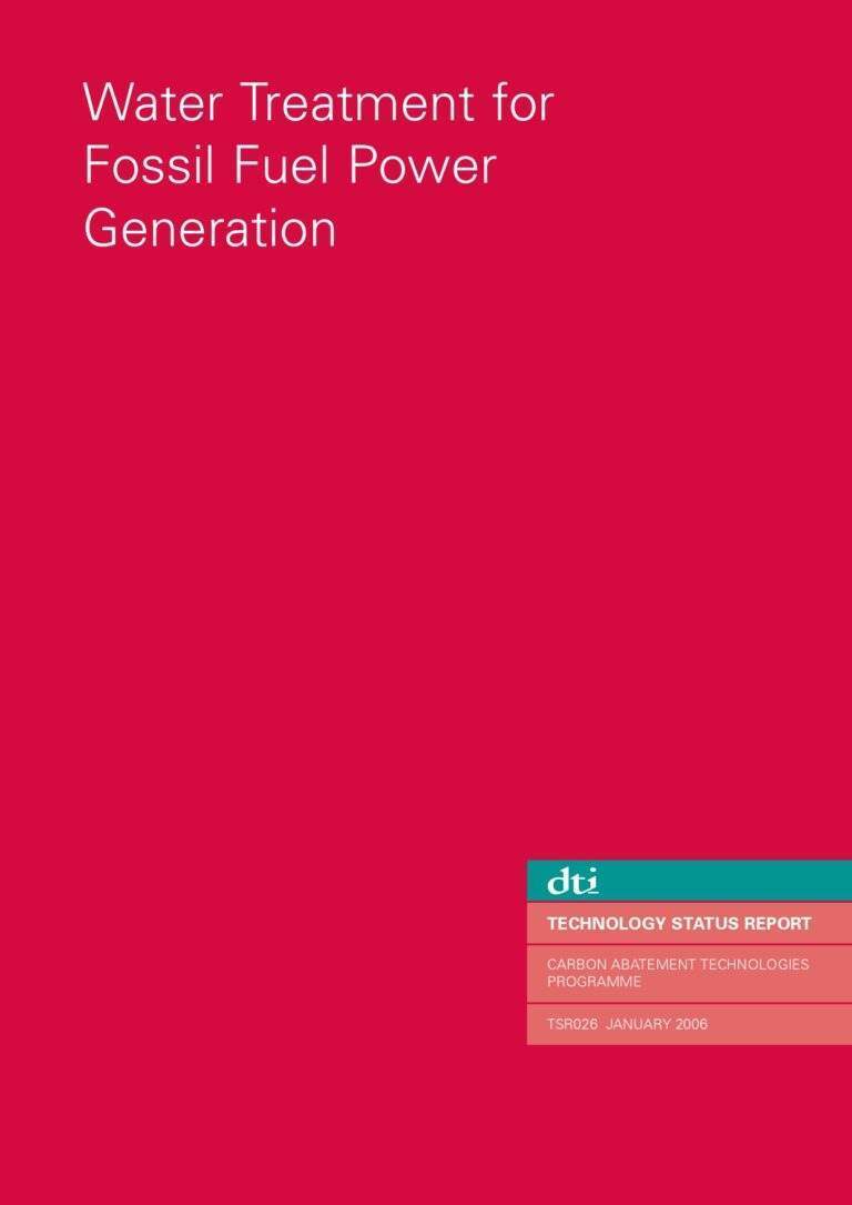 Water Treatment for Combined Cycle Power Plants AquaEnergy Expo