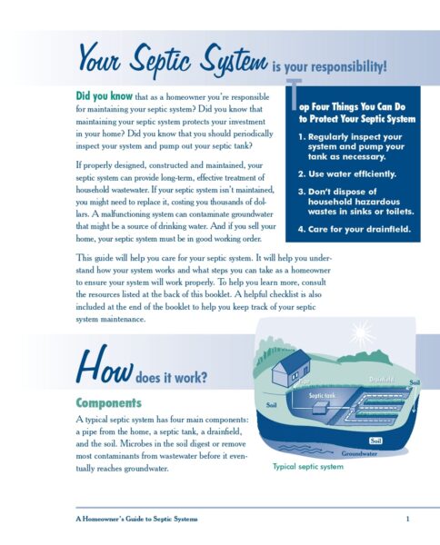 Your Septic System is your responsibility - AquaEnergy Expo Knowledge Hub