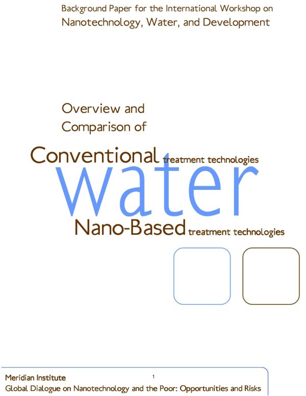 Overview And Comparison Of Conventional Water Treatment Technology