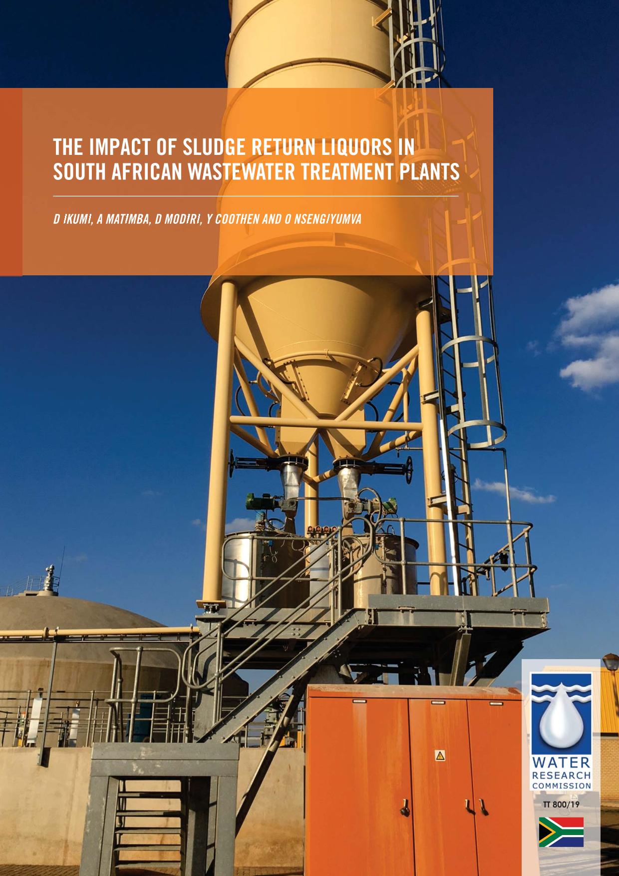 The Impact Of Sludge Return Liquors In South African Wastewater