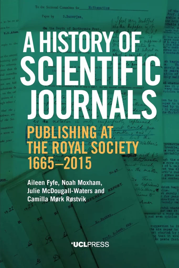 A History of Scientific Journals