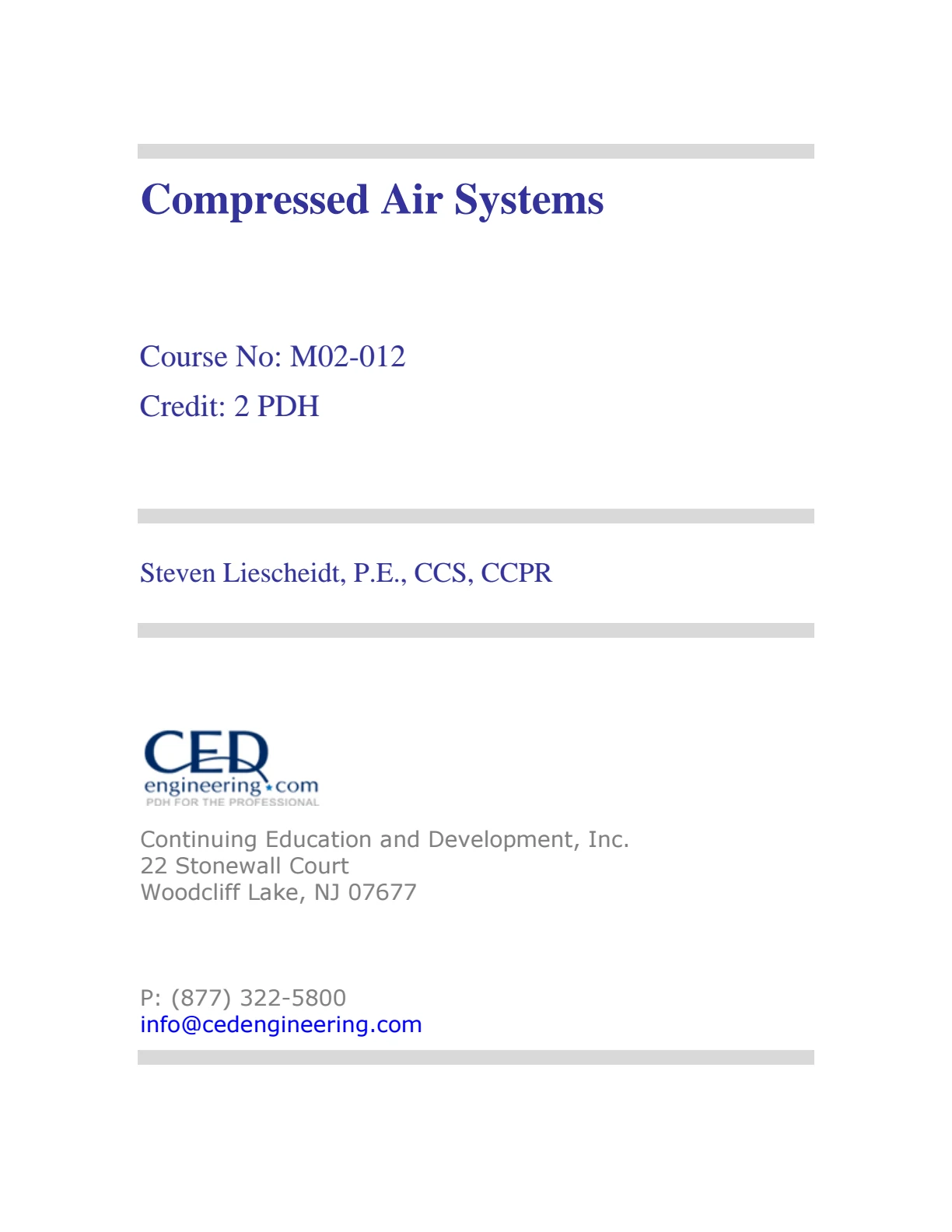 Compressed Air Systems AquaEnergy Expo Knowledge Hub