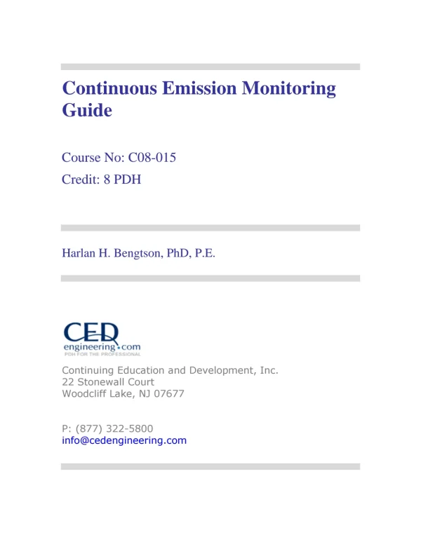 Continuous Emission Monitoring Guide AquaEnergy Expo Knowledge Hub
