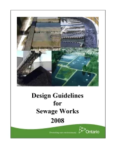 Design Guidelines for Sewage Works 2008