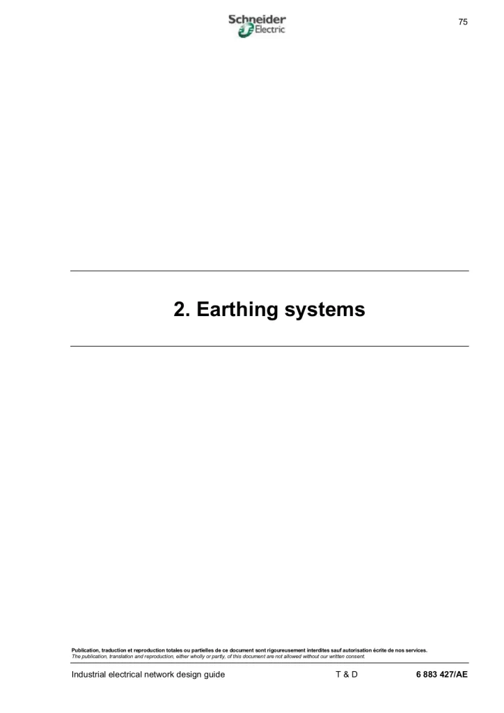 Earthing systems