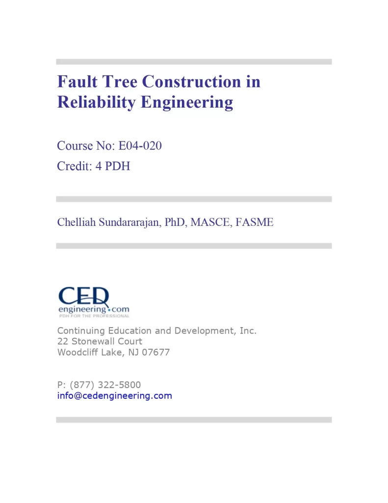 Fault Tree Construction in Reliability Engineering