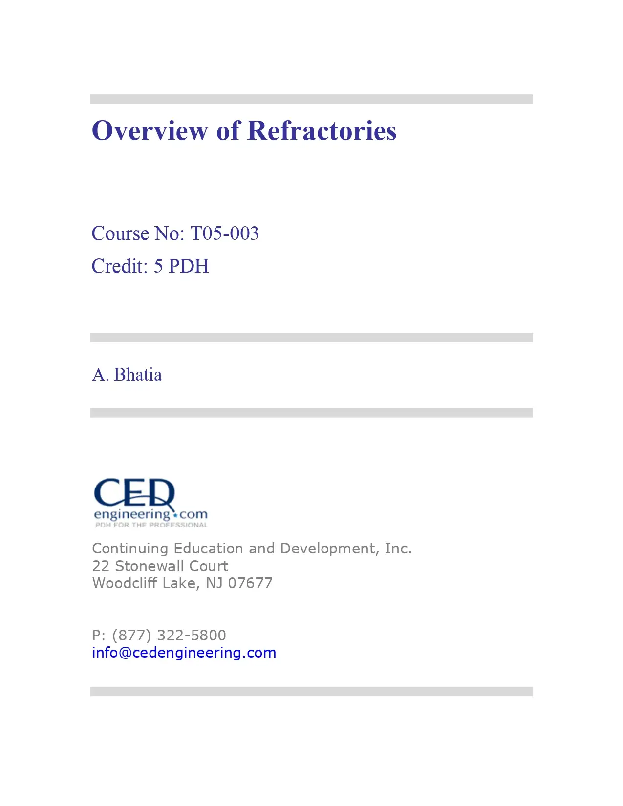 Overview of Refractories - AquaEnergy Expo Knowledge Hub