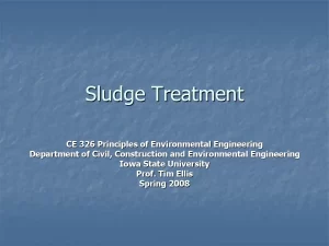 Sludge Treatment