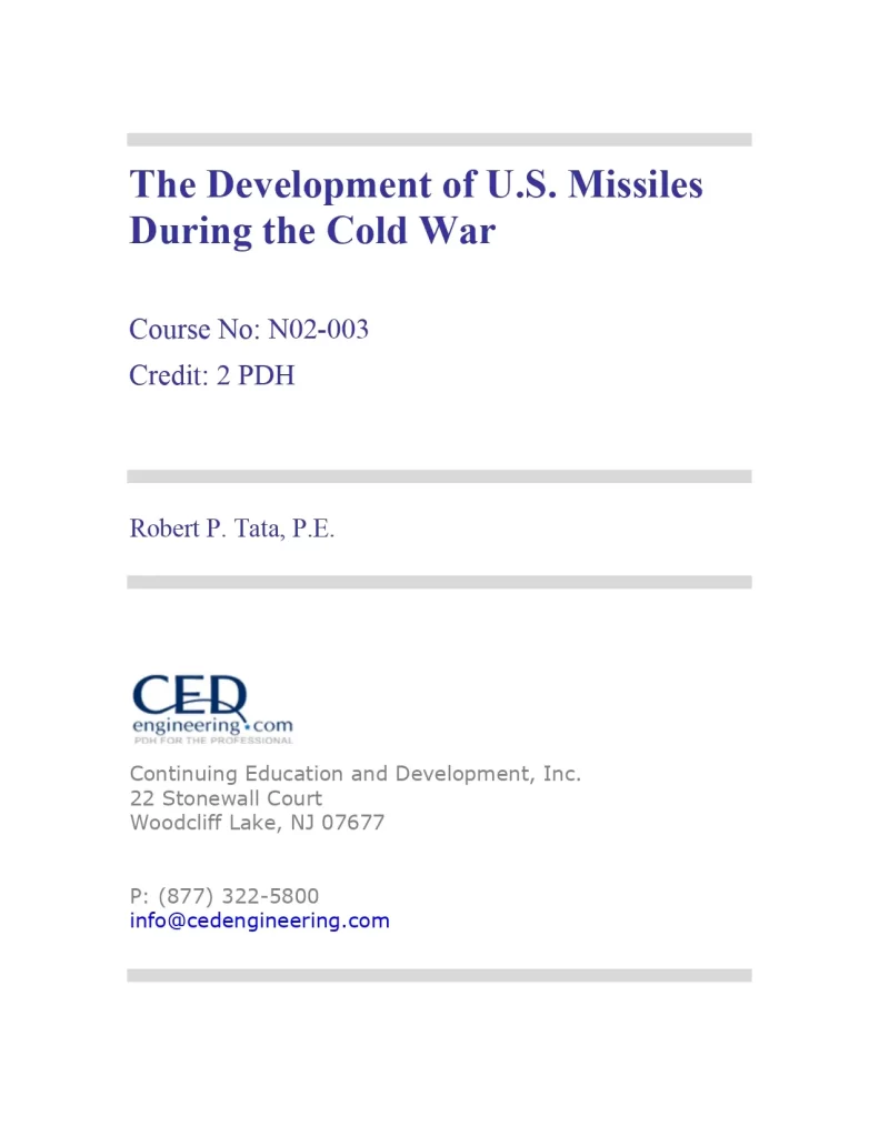 The Development of U.S. Missiles During the Cold War