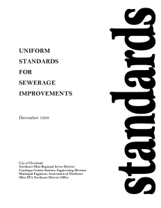 Uniform Standards For Sewerage Improvements