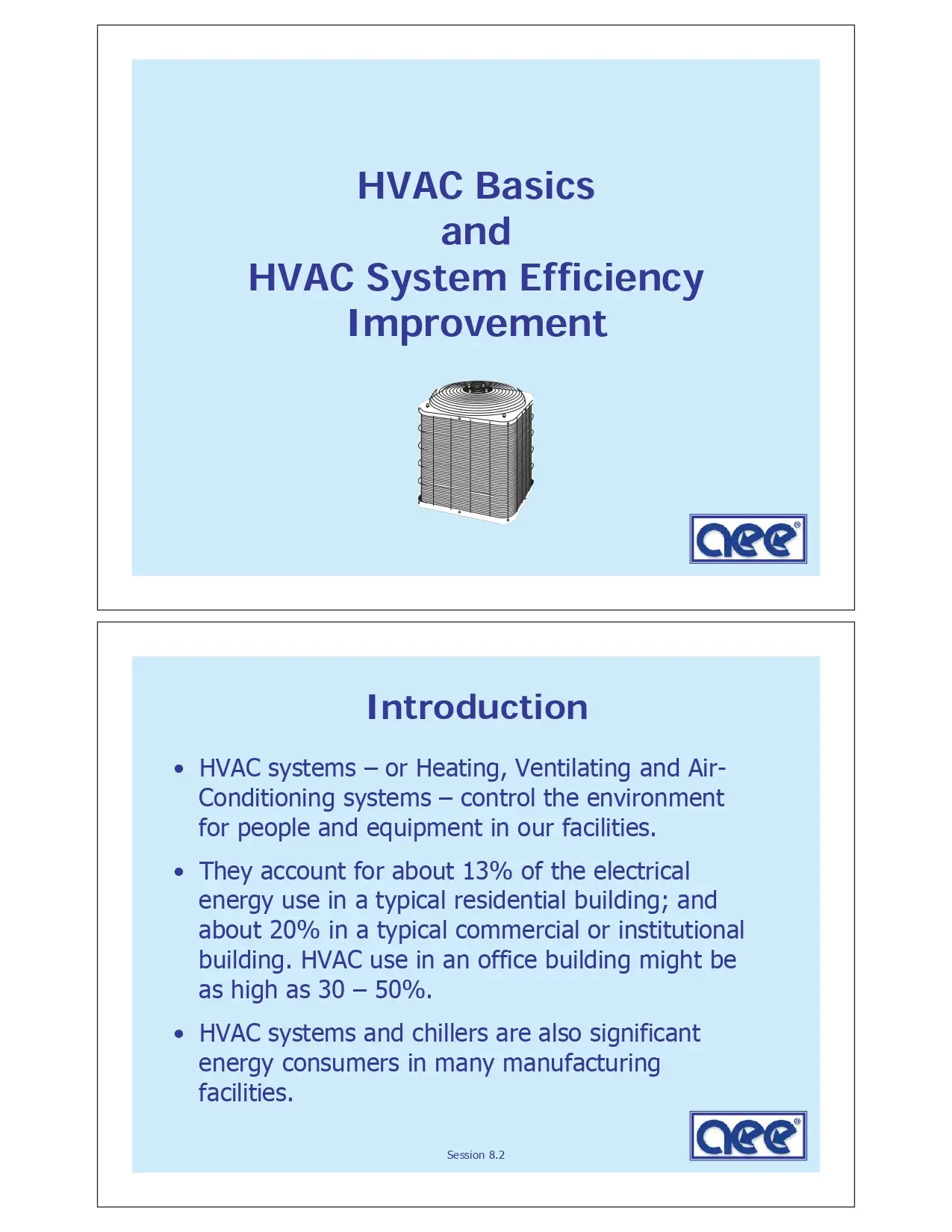 HVAC Basics And HVAC System Efficiency Improvement - AquaEnergy Expo
