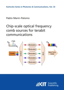 Chip-scale optical frequency comb sources for terabit communications