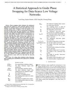 A Statistical Approach to Guide Phase Swapping for Data-Scarce Low Voltage Networks