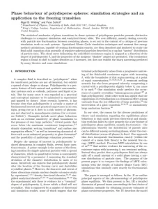 Phase Behaviour of Polydisperse Spheres Simulation Strategies and an Application to the Freezing Transition