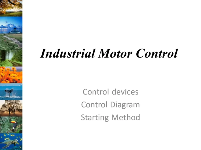 Industrial Motor Control