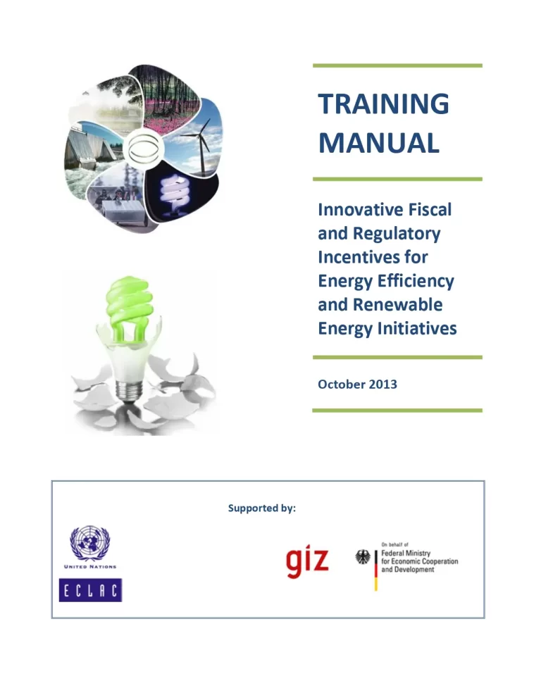 Innovative Fiscal and Regulatory Incentives for Energy Efficiency and Renewable Energy Initiatives