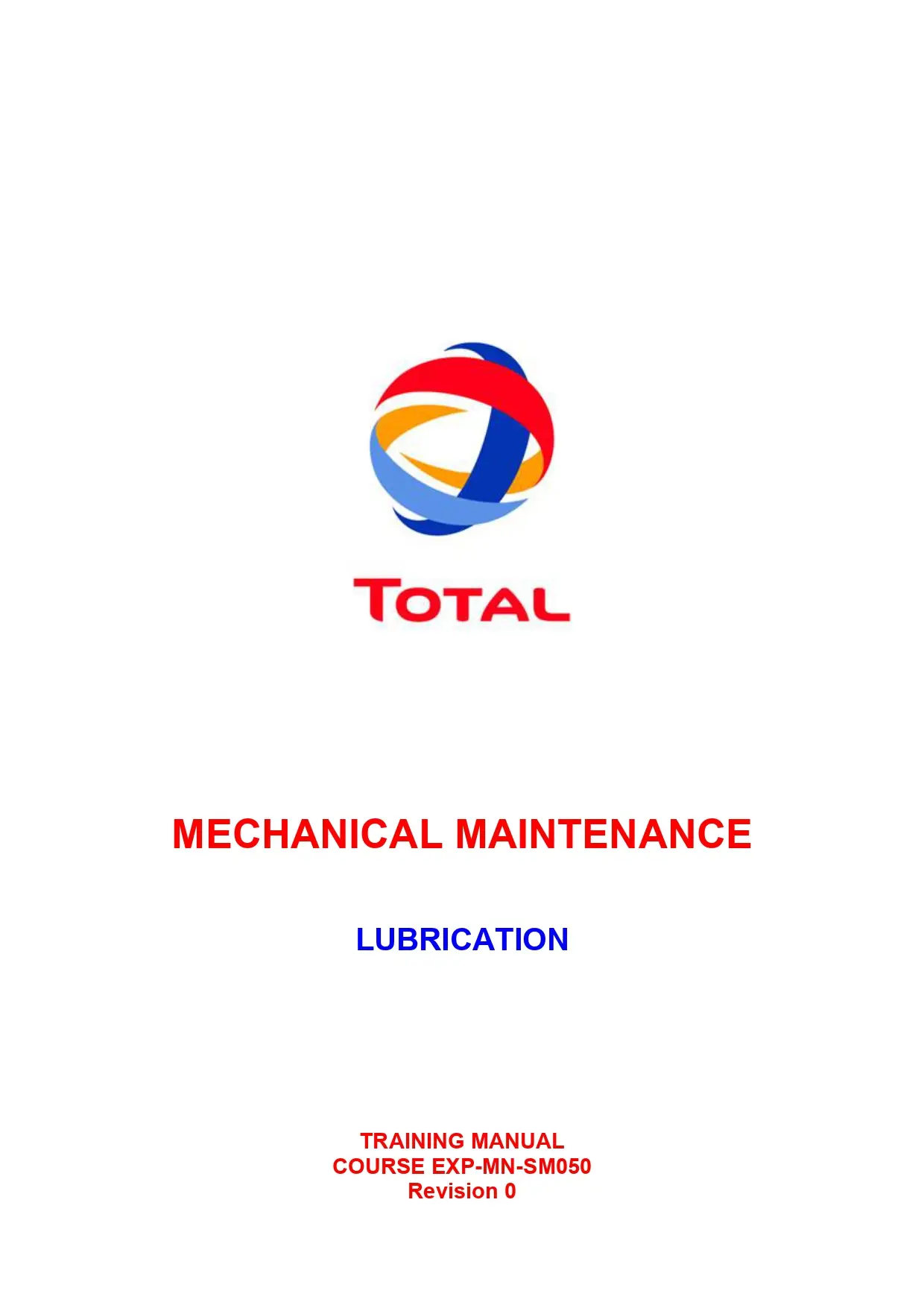 Mechanical Maintenance