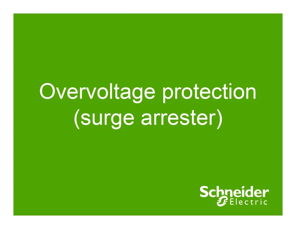 Overvoltage Protection (Surge Arrester)
