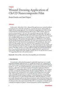 Wound Dressing Application of Ch/CD Nanocomposite Film
