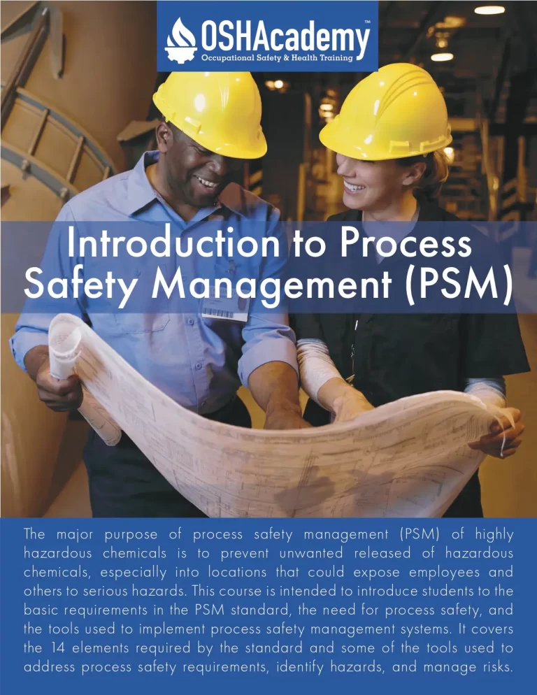 Introduction to Process Safety Management (PSM)