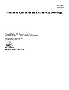 Preparation Standards for Engineering Drawings
