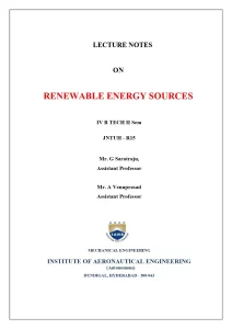 Renewable Energy Sources