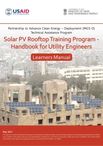 Solar PV Rooftop Training Program - Handbook for Utility Engineers