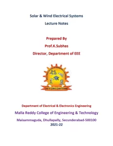 Solar & Wind Electrical Systems