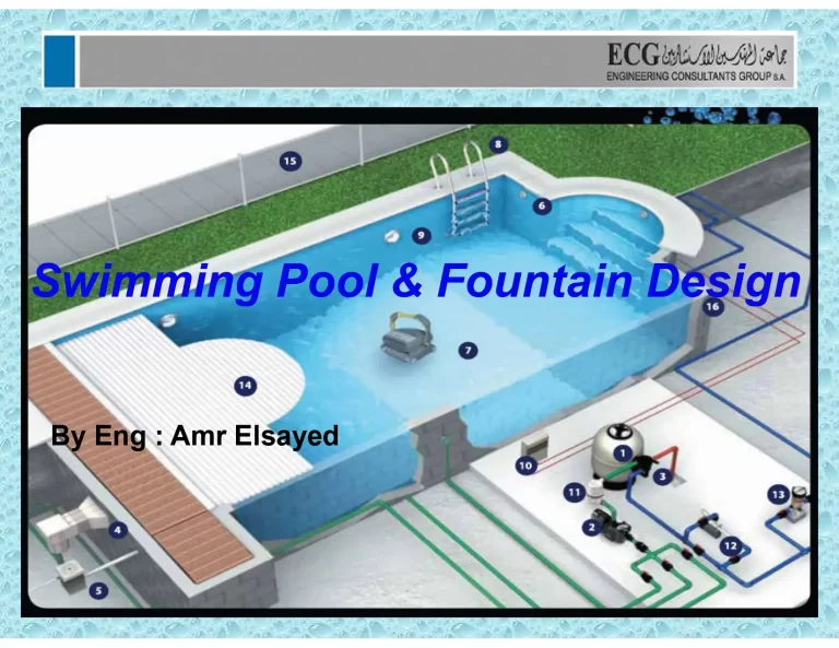 Swimming Pool & Fountain Design