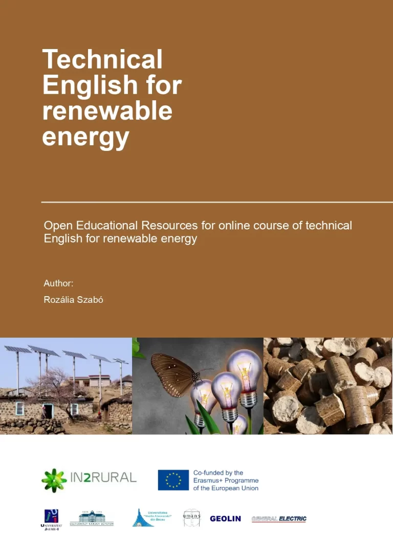 Technical English For Renewable Energy