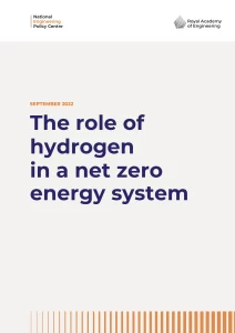 The Role Of Hydrogen In A Net Zero Energy System
