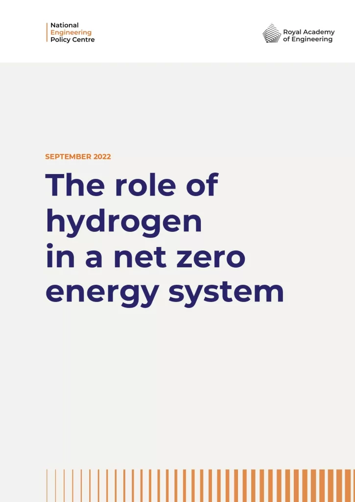 The Role Of Hydrogen In A Net Zero Energy System