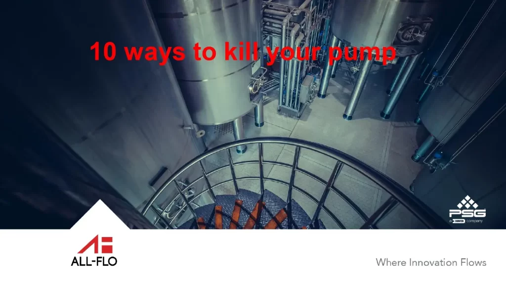 10 Ways to Kill Your Pump