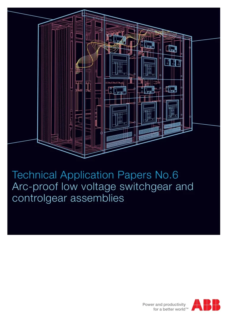 Arc-Proof Low Voltage Switchgear And Controlgear Assemblies