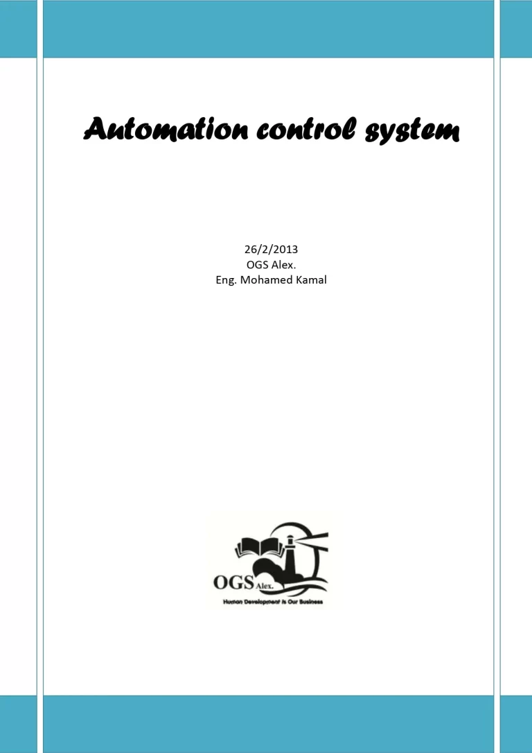 Automation Control System