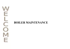 Boiler Maintenance